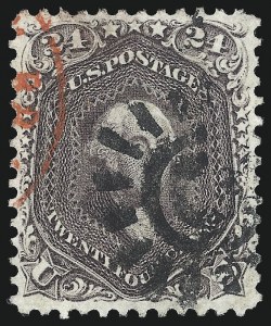Sale 1062, Lot 208, 1861-66 Issue, cont. (Scott 70-70d)