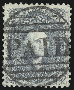 Sale 1062, Lot 220, 1861-66 Issue, cont. (Scott 70-70d)