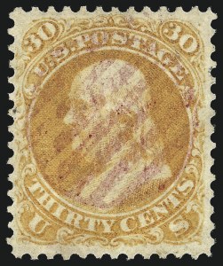 Sale 1062, Lot 233, 1861-66 Issue, cont. (Scott 71-78c)