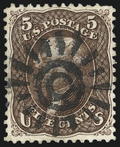 Sale 1062, Lot 246, 1861-66 Issue, cont. (Scott 71-78c)