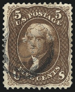 Sale 1062, Lot 248, 1861-66 Issue, cont. (Scott 71-78c)
