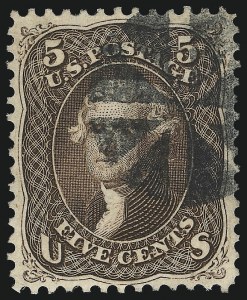 Sale 1062, Lot 249, 1861-66 Issue, cont. (Scott 71-78c)
