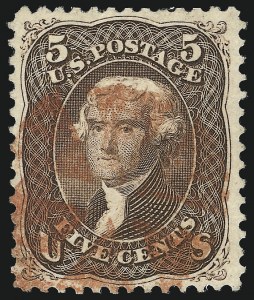 Sale 1062, Lot 250, 1861-66 Issue, cont. (Scott 71-78c)