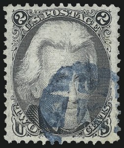 Sale 1062, Lot 277, 1867-68 Grilled Issue (Scott 79-101)