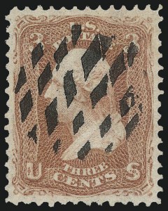Sale Number 1062, Lot Number 279, 1867-68 Grilled Issue (Scott 79-101)