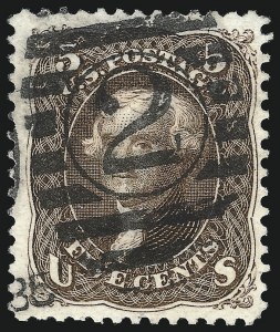 Sale 1062, Lot 292, 1875 Re-Issue of 1861-66 Issue (Scott 102-111)