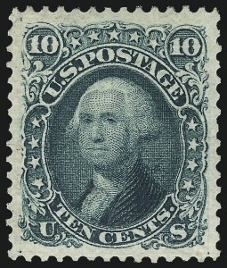 Sale 1062, Lot 293, 1875 Re-Issue of 1861-66 Issue (Scott 102-111)