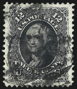 Sale 1062, Lot 294, 1875 Re-Issue of 1861-66 Issue (Scott 102-111)