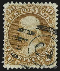 Sale 1062, Lot 297, 1875 Re-Issue of 1861-66 Issue (Scott 102-111)