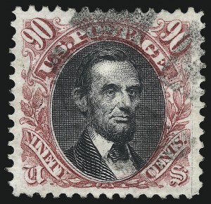 Sale 1062, Lot 343, 1875 Re-Issue of 1869 Pictorial Issue (Scott 123-133a)