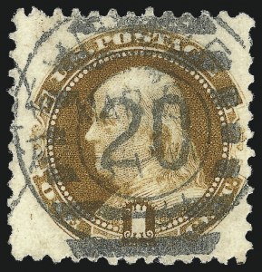 Sale 1062, Lot 345, 1875 Re-Issue of 1869 Pictorial Issue (Scott 123-133a)