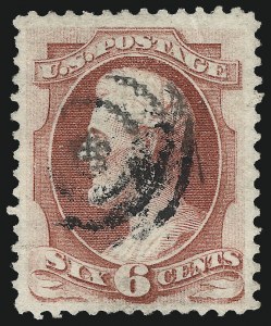 Sale 1062, Lot 349, 1870-71 National Bank Note Co. Grilled Issue (Scott 134-144)