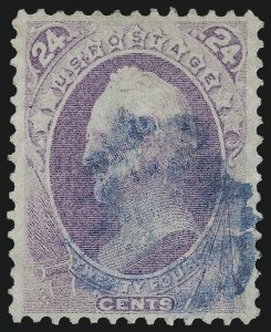 Sale 1062, Lot 357, 1870-71 National Bank Note Co. Grilled Issue (Scott 134-144)