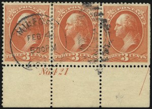 Sale 1062, Lot 407, 1879-93 American Bank Note Co. Issues (Scott 182-229)
