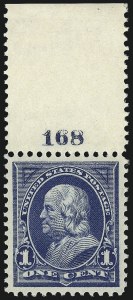 Sale 1062, Lot 449, 1895-98 Watermarked Bureau Issues (Scott 264-284)
