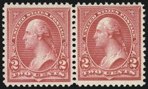 Sale 1062, Lot 450, 1895-98 Watermarked Bureau Issues (Scott 264-284)