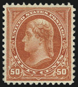 Sale 1062, Lot 459, 1895-98 Watermarked Bureau Issues (Scott 264-284)