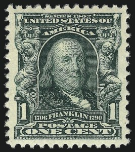 Sale Number 1062, Lot Number 482, 1902-08 Issues (Scott 300-322)