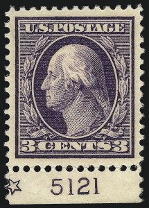 Sale Number 1062, Lot Number 503, 1904-07 Commemoratives, 1908-10 Washington-Franklin Issues (Scott 326-356)