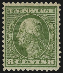 Sale 1062, Lot 543, 1909 Bluish Paper Issue (Scott 357-366)