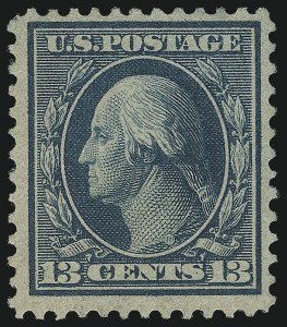 Sale 1062, Lot 545, 1909 Bluish Paper Issue (Scott 357-366)