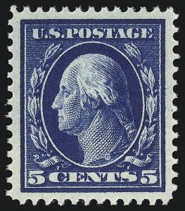Sale 1062, Lot 554, 1909 Commemoratives, 1910-13 Washington-Franklin Issue (Scott 369-396)