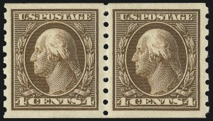 Sale 1062, Lot 582, 1909 Commemoratives, 1910-13 Washington-Franklin Issue (Scott 369-396)