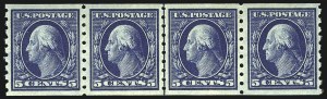 Sale 1062, Lot 584, 1909 Commemoratives, 1910-13 Washington-Franklin Issue (Scott 369-396)
