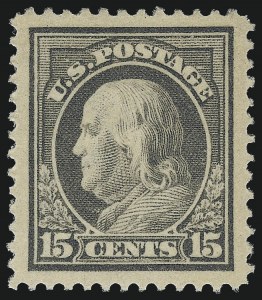 Sale 1062, Lot 603, 1913-15 Panama-Pacific, 1912-14 Washington-Franklin Issue (Scott 397-423)