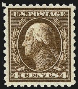 Sale Number 1062, Lot Number 610, 1913-15 Washington-Franklin Issues (Scott 424-449)