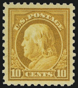 Sale 1062, Lot 615, 1913-15 Washington-Franklin Issues (Scott 424-449)