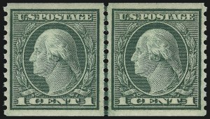 Sale Number 1062, Lot Number 643, 1913-15 Washington-Franklin Issues, cont. (Scott 450-461)