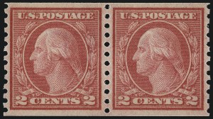 Sale 1062, Lot 645, 1913-15 Washington-Franklin Issues, cont. (Scott 450-461)