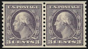 Sale Number 1062, Lot Number 651, 1913-15 Washington-Franklin Issues, cont. (Scott 450-461)