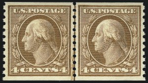 Sale 1062, Lot 653, 1913-15 Washington-Franklin Issues, cont. (Scott 450-461)