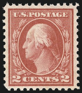 Sale 1062, Lot 662, 1913-15 Washington-Franklin Issues, cont. (Scott 450-461)