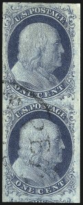 Sale 1062, Lot 67, 1c 1851-56 Issue (Scott 5-9)