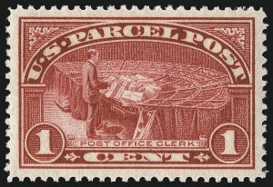 Sale Number 1062, Lot Number 893, Parcel Post, Franklin Carrier, Revenues