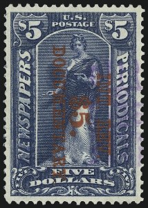 Sale 1062, Lot 898, Parcel Post, Franklin Carrier, Revenues