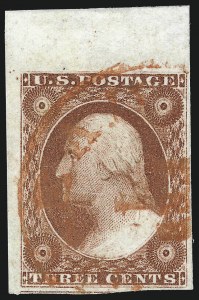 Sale 1062, Lot 90, 3c 1851-56 Issue (Scott 10-11A)