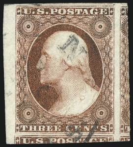 Sale 1062, Lot 91, 3c 1851-56 Issue (Scott 10-11A)