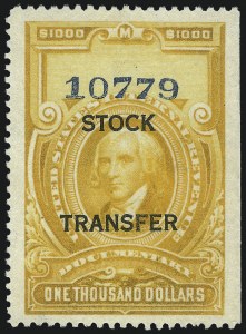 Sale 1066, Lot 175, Stock Transfer