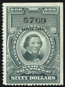 Sale 1066, Lot 191, Stock Transfer