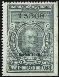 Sale 1066, Lot 211, Stock Transfer