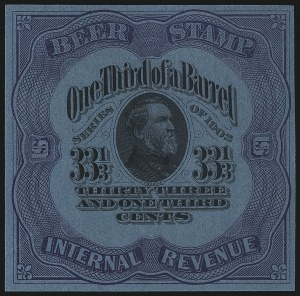 Sale 1066, Lot 231, Wine and Beer Stamps