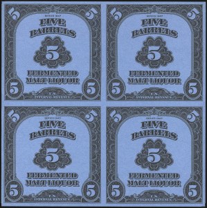 Sale 1066, Lot 232, Wine and Beer Stamps