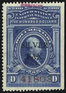 Sale 1066, Lot 242, Silver Tax