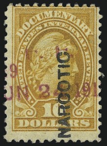 Sale 1066, Lot 265, Narcotic, Consular and Customs