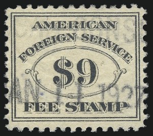 Sale 1066, Lot 268, Narcotic, Consular and Customs