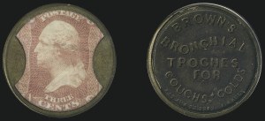 Sale 1066, Lot 315, Civil War Encased Postage